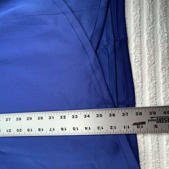 Guess Women Cut Out Sheath Dress Size 14 Blue Sleeveless Lined Back Zip New $118 - Picture 11 of 11